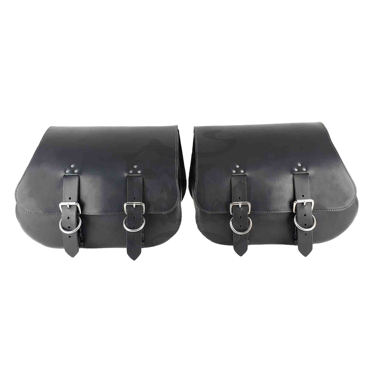 Upgrade your ride with the IS01 Heavy Duty Saddlebags. Hand crafted in USA with premium veg tan steer hide leather and stainless steel hardware. Durable and stylish, they are the perfect fit for your motorcycle.