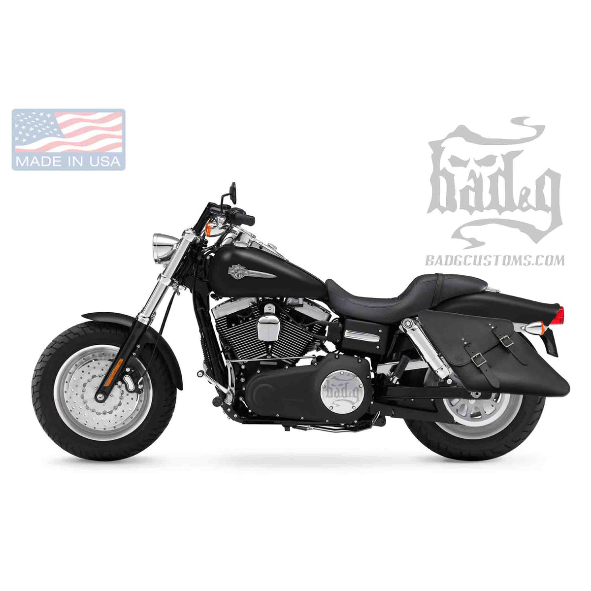 Upgrade your Harley-Davidson® Dyna with the DL05 Dyna Left Side Solo Bag. Hand crafted in USA with premium leather and top quality hardware. Durable and stylish, it's the perfect saddlebag for your motorcycle.